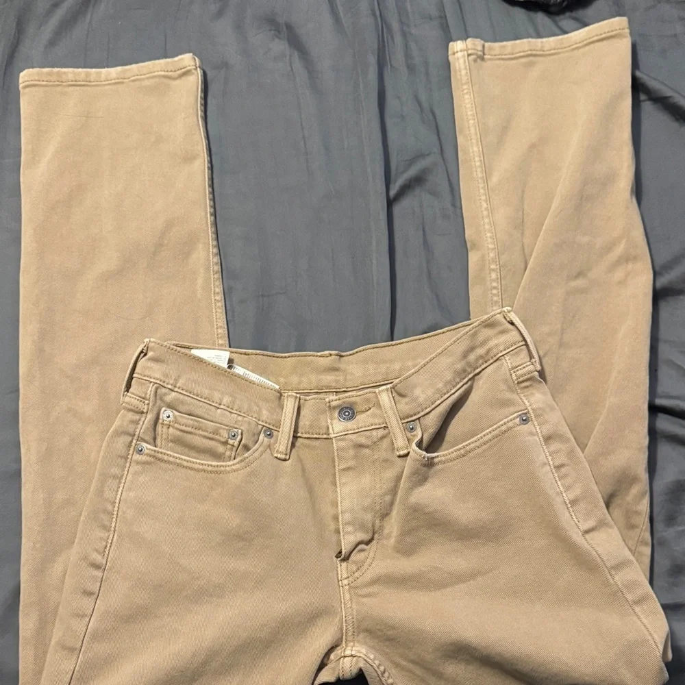Levi's 514 Straight Khaki Jeans 29x32